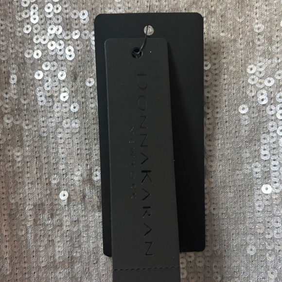 Donna Karan Grey Sparkle Cashmere Camisole - Picture 4 of 5